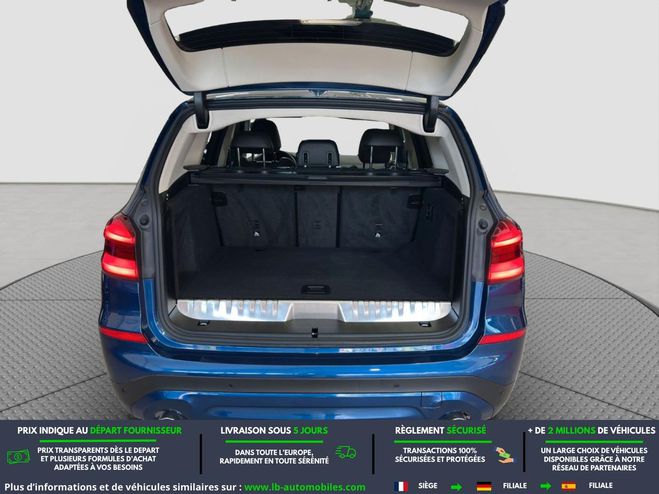 BMW X3 xDrive 30e 292ch BVA Bleu M�tallique de 2021