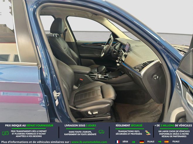BMW X3 xDrive 30e 292ch BVA Bleu M�tallique de 2021