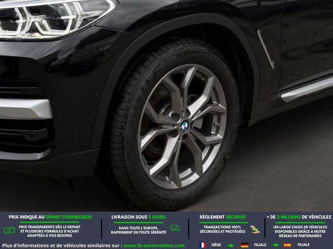BMW X3 xDrive 20i 184ch BVA Noir M�tallique de 2021