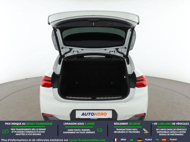 BMW X2 sDrive 18i 140 ch BVA Blanc de 2019