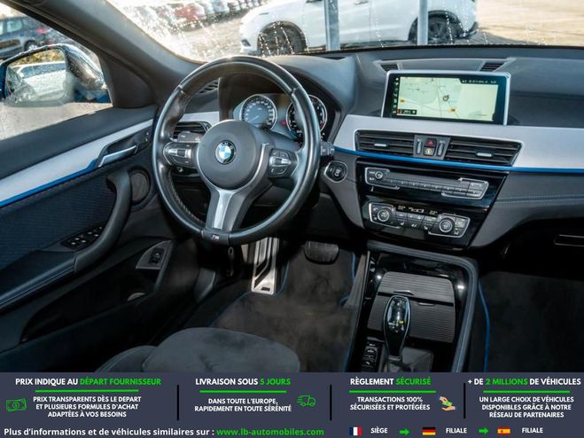 BMW X2 sDrive 20i 192 ch BVA Bleu M�tallique de 2018