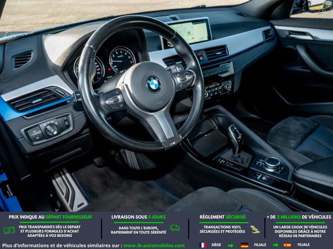 BMW X2 sDrive 20i 192 ch BVA Bleu M�tallique de 2018
