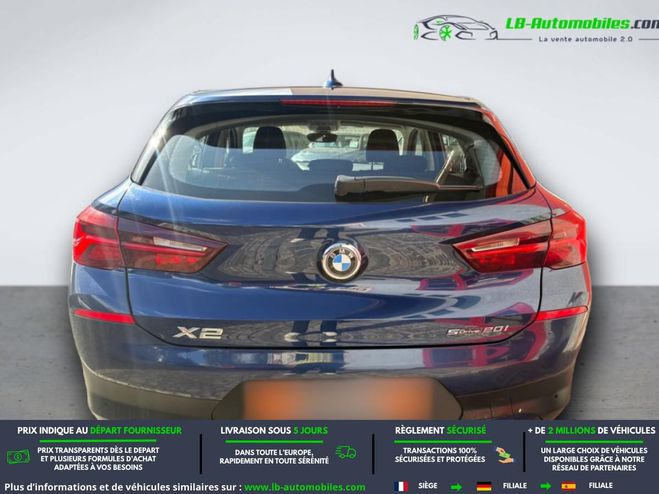 BMW X2 sDrive 20i 192 ch BVA Bleu M�tallique de 2020