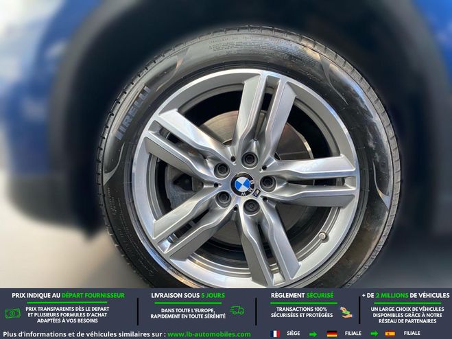 BMW X1 sDrive 20d 190 ch BVA Bleu M�tallique de 2020