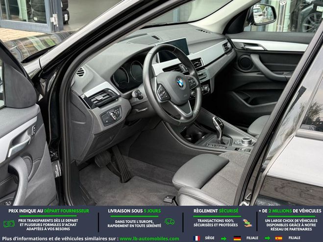 BMW X1 sDrive 18i 140 ch BVA Noir M�tallique de 2020