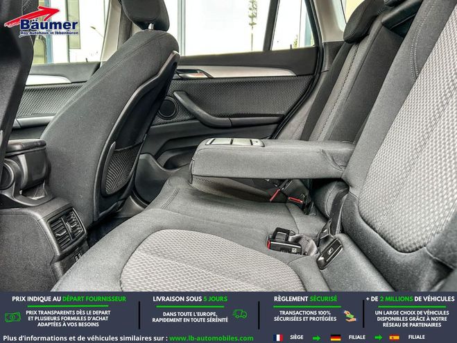 BMW X1 sDrive 18i 140 ch BVA Noir de 2019
