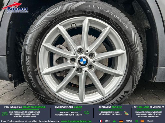 BMW X1 sDrive 18i 140 ch BVA Noir de 2019
