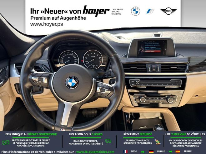 BMW X1 xDrive 20i 192 ch BVA Bleu M�tallique de 2016