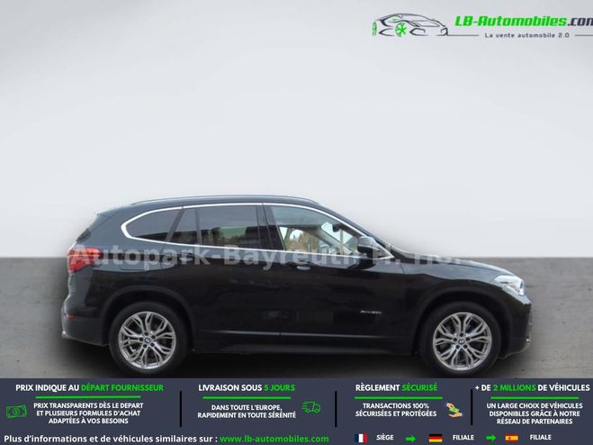 BMW X1 sDrive 20i 192 ch BVA Noir M�tallique de 2017