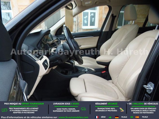 BMW X1 sDrive 20i 192 ch BVA Noir M�tallique de 2017
