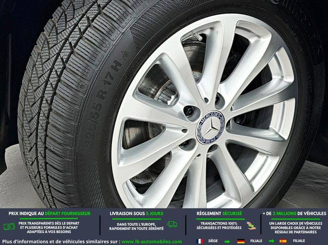 Mercedes Classe E 220 d BVA Noir M�tallique de 2017