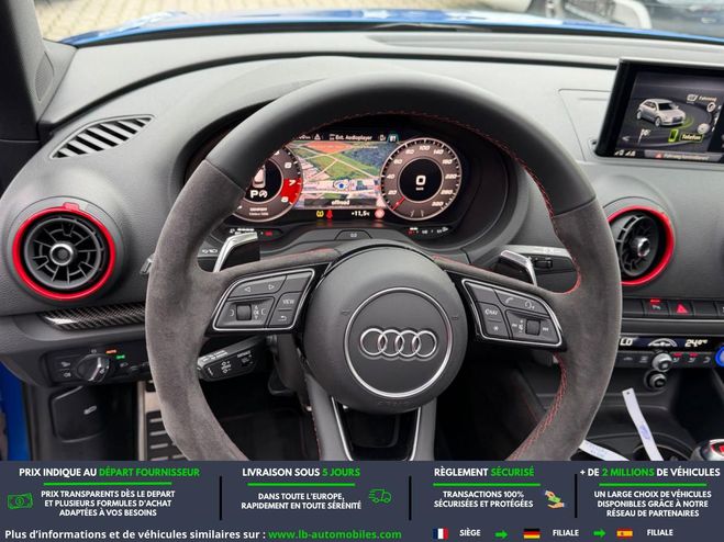 Audi RS3 2.5 TFSI 400 BVA Quattro Bleu M�tallique de 2020