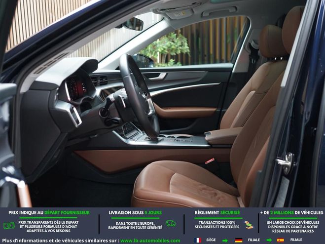 Audi A6 40 TDI 204 ch BVA Quattro Bleu M�tallique de 2021