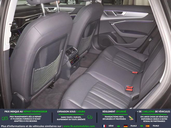 Audi A6 40 TDI 204 ch BVA Noir M�tallique de 2021