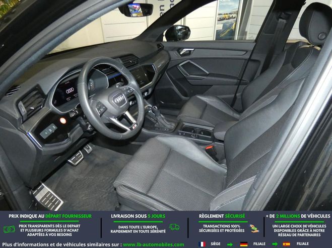 Audi Q3 40 TFSI 190 ch BVA Quattro Noir M�tallique de 2019
