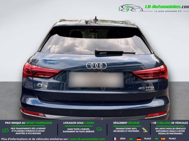 Audi Q3 40 TFSI 190 ch BVA Quattro Bleu M�tallique de 2020
