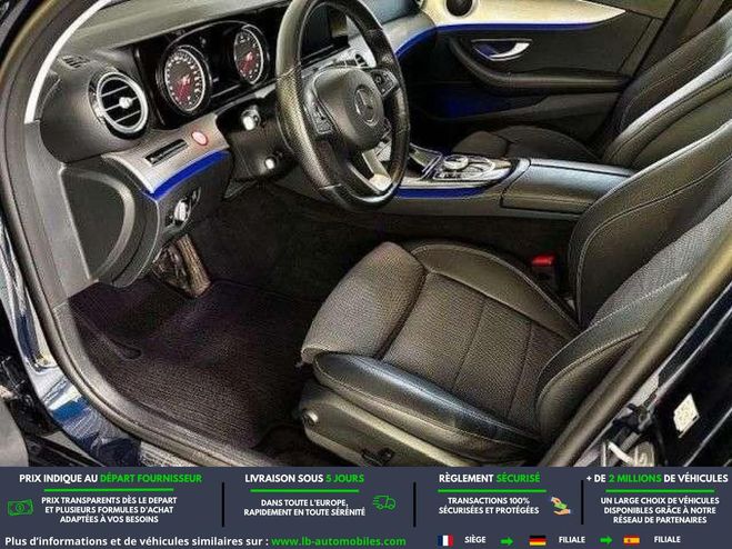 Mercedes Classe E 200 BVA Bleu M�tallique de 2017