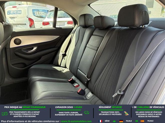Mercedes Classe E 200 BVA Argent� M�tallique de 2016