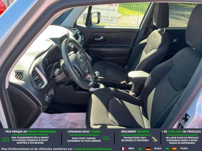Jeep Renegade 1.0 120 ch BVM Argent� M�tallique de 2021