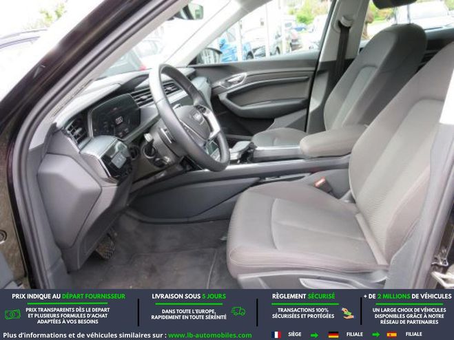Audi E-Tron 55 quattro 408 ch Noir de 2021