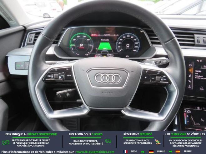 Audi E-Tron 55 quattro 408 ch Noir de 2021