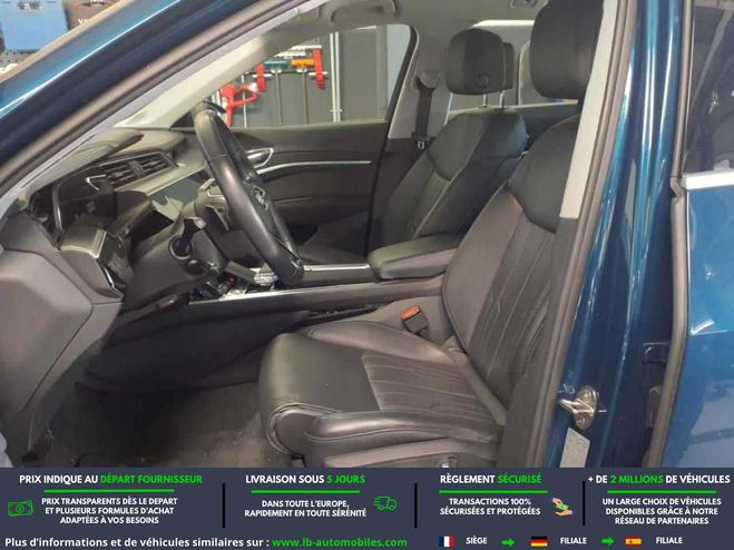 Audi E-Tron 55 quattro 408 ch Bleu M�tallique de 2020