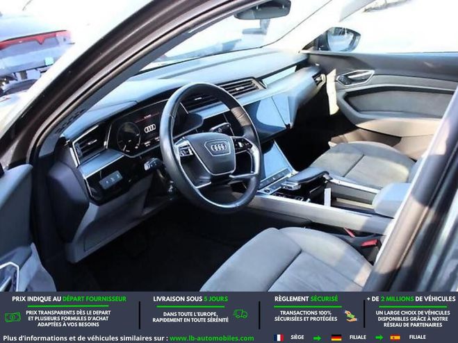 Audi E-Tron 55 quattro 408 ch Gris M�tallique de 2021