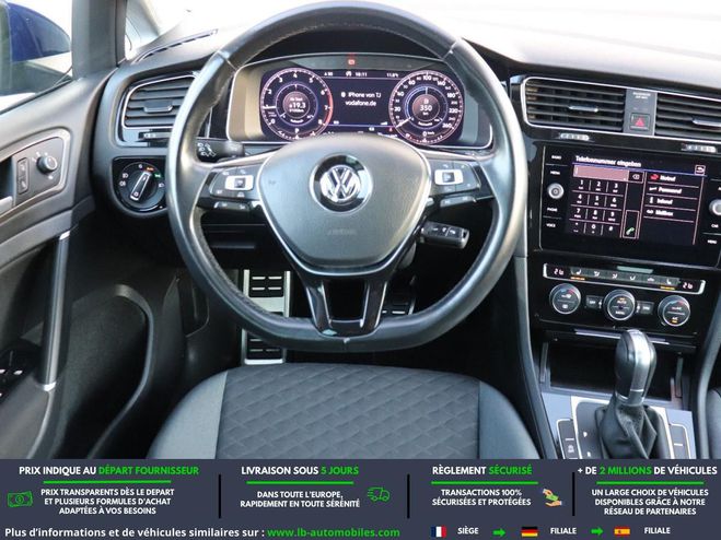 Volkswagen Golf 1.5 TSI 150 BVA Bleu M�tallique de 2018