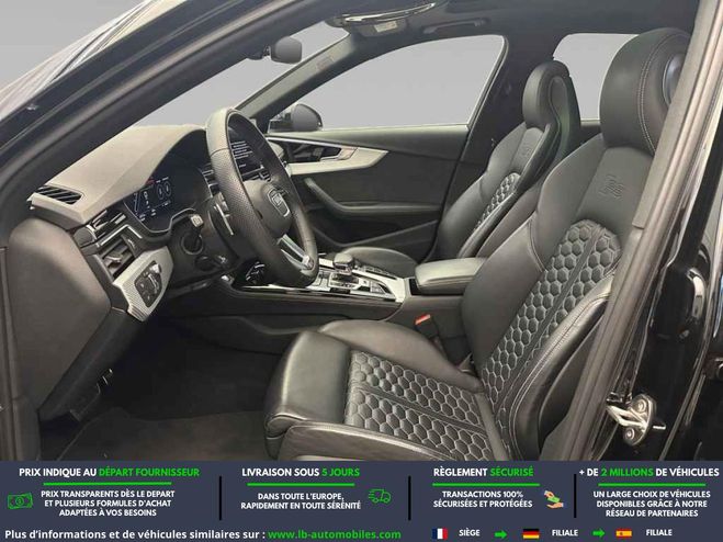 Audi RS4 V6 2.9 TFSI 450 ch BVA Quattro Noir M�tallique de 2021