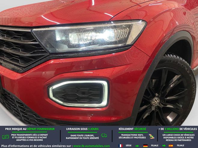 Volkswagen T Roc 1.0 TSI 115 Start/Stop BVM Rouge M�tallique de 2020