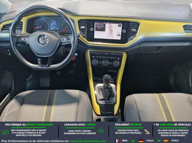 Volkswagen T Roc 1.0 TSI 115 Start/Stop BVM Jaune M�tallique de 2019