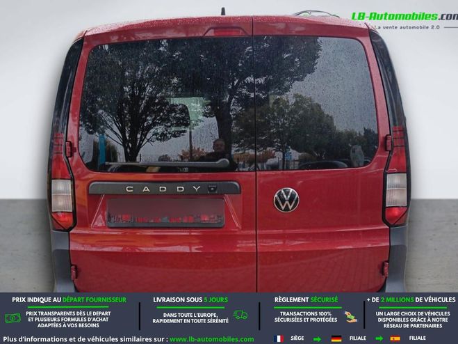 Volkswagen Caddy 2.0 TDI 122 BVM Rouge M�tallique de 2021