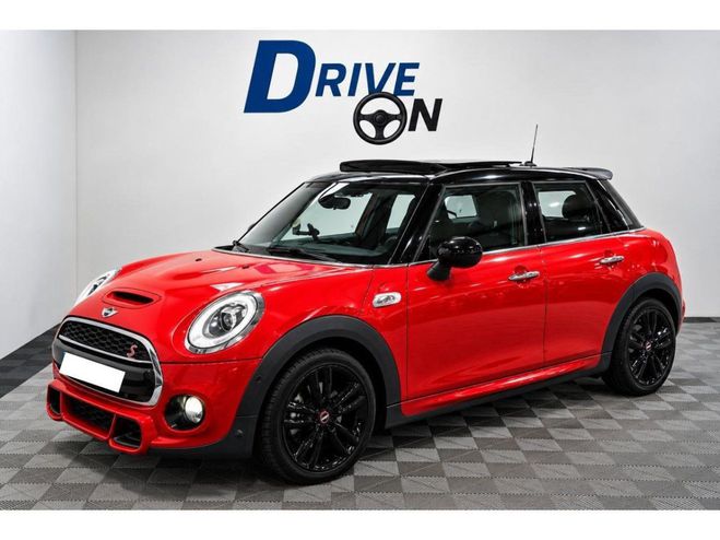 Mini One 2.0 D - 170 - BVA 5P F55 BERLINE Cooper  ROUGE FONCE de 2016